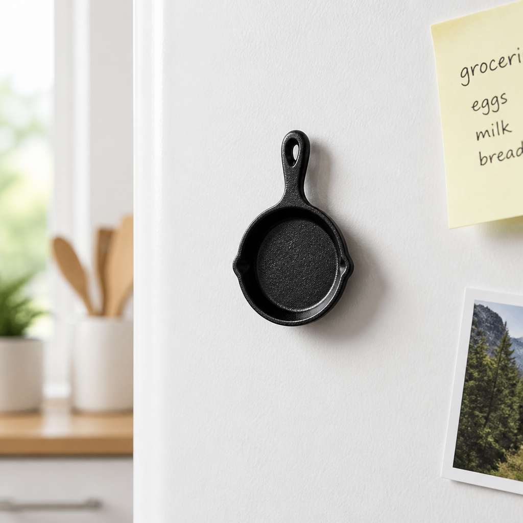 Cast-iron kitchen magnet